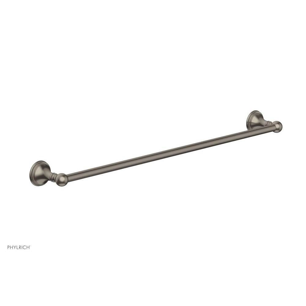 Phylrich - COINED 30'' Towel Bar 208-72 - Burnished Nickel