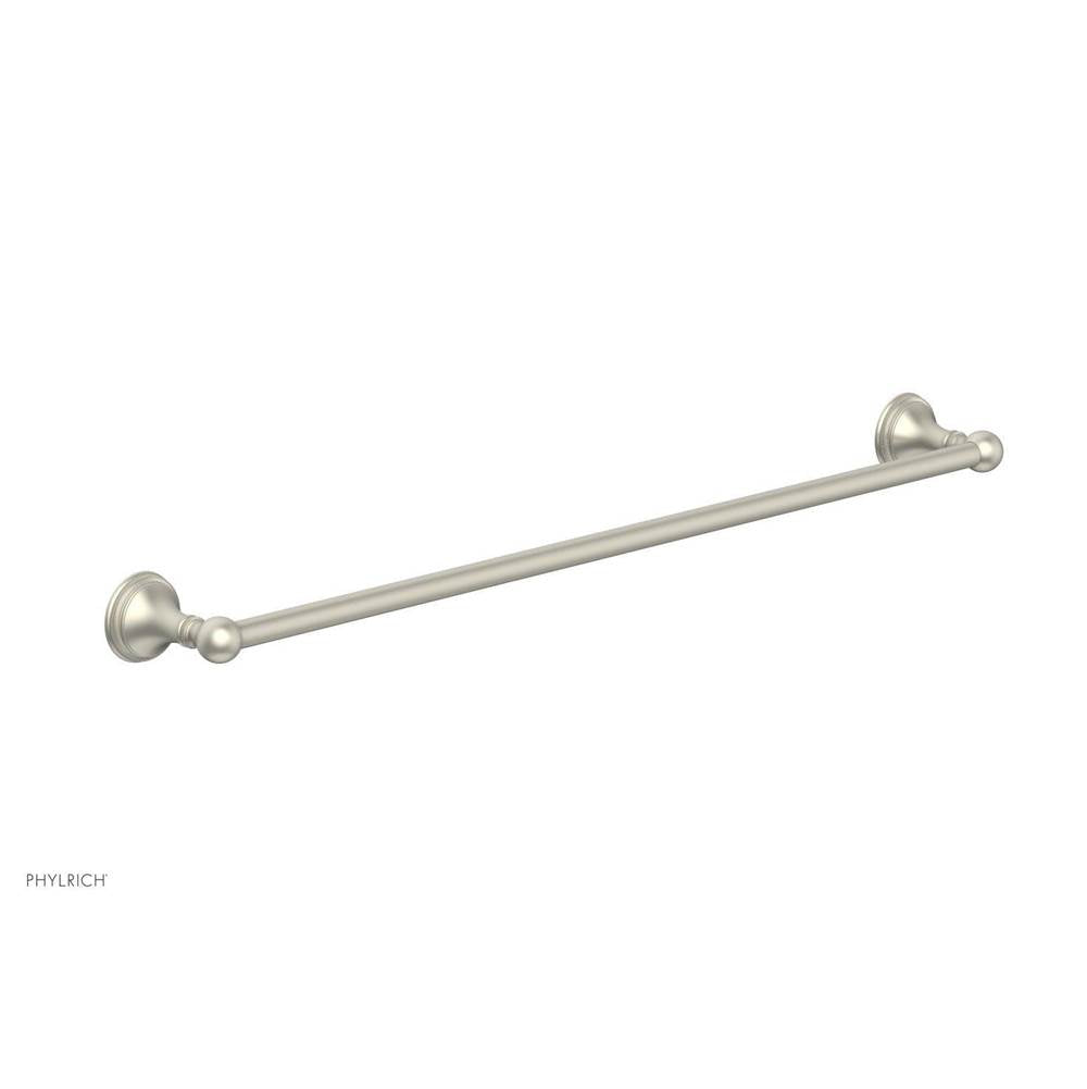 Phylrich - COINED 30'' Towel Bar 208-72 - Polished Brass Uncoated