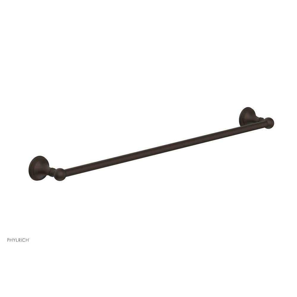 Phylrich - COINED 30'' Towel Bar 208-72 - Antique Bronze