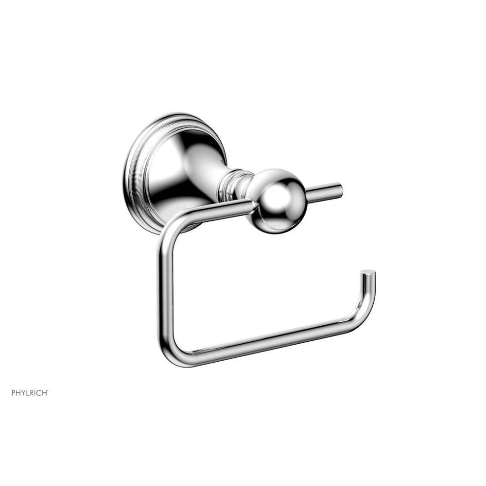 Phylrich - COINED Single Post Paper Holder 208-74 - Satin Brass