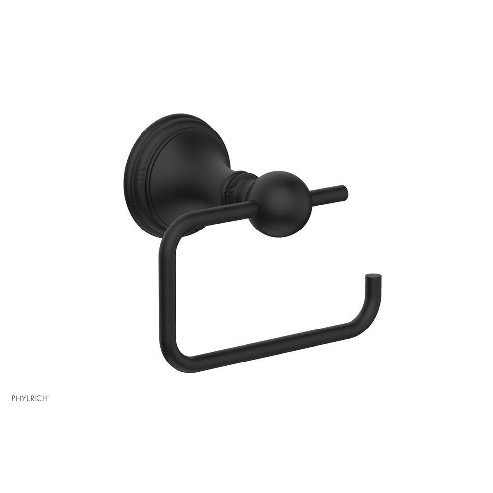 Phylrich - COINED Single Post Paper Holder 208-74 - Matte Black
