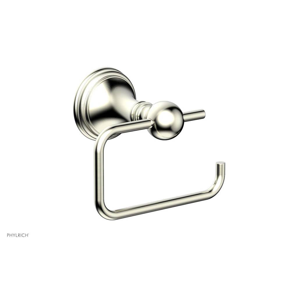 Phylrich - COINED Single Post Paper Holder 208-74 - Satin Nickel
