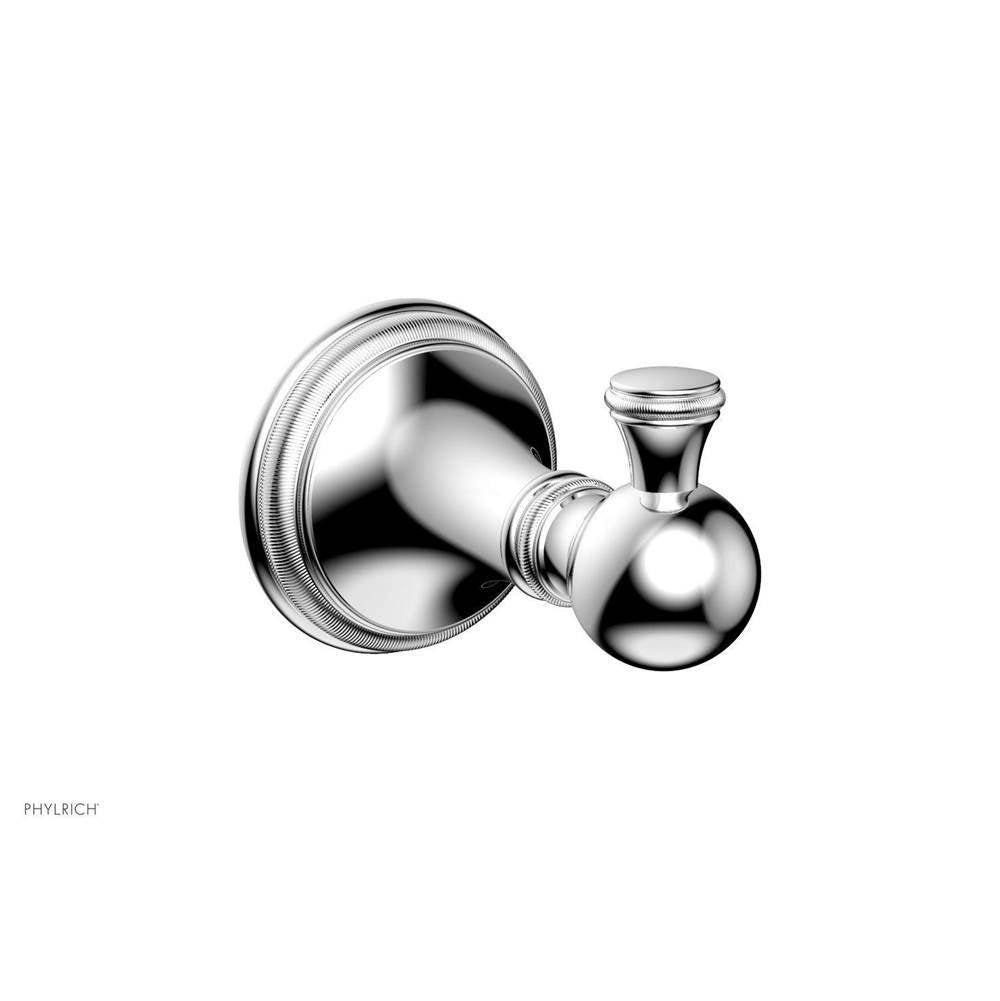 Phylrich - COINED Robe Single Hook 208-76 - Satin Brass