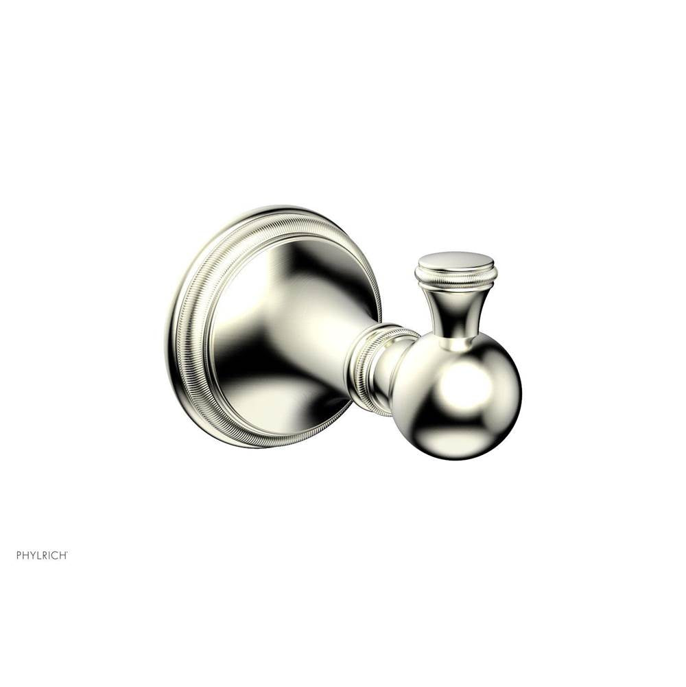 Phylrich - COINED Robe Single Hook 208-76 - Polished Chrome