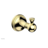 Phylrich - COINED Robe Single Hook 208-76 - Polished Brass