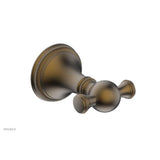 Phylrich - COINED Robe Double Hook 208-77 - Old English Brass