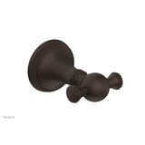 Phylrich - COINED Robe Double Hook 208-77 - Antique Bronze