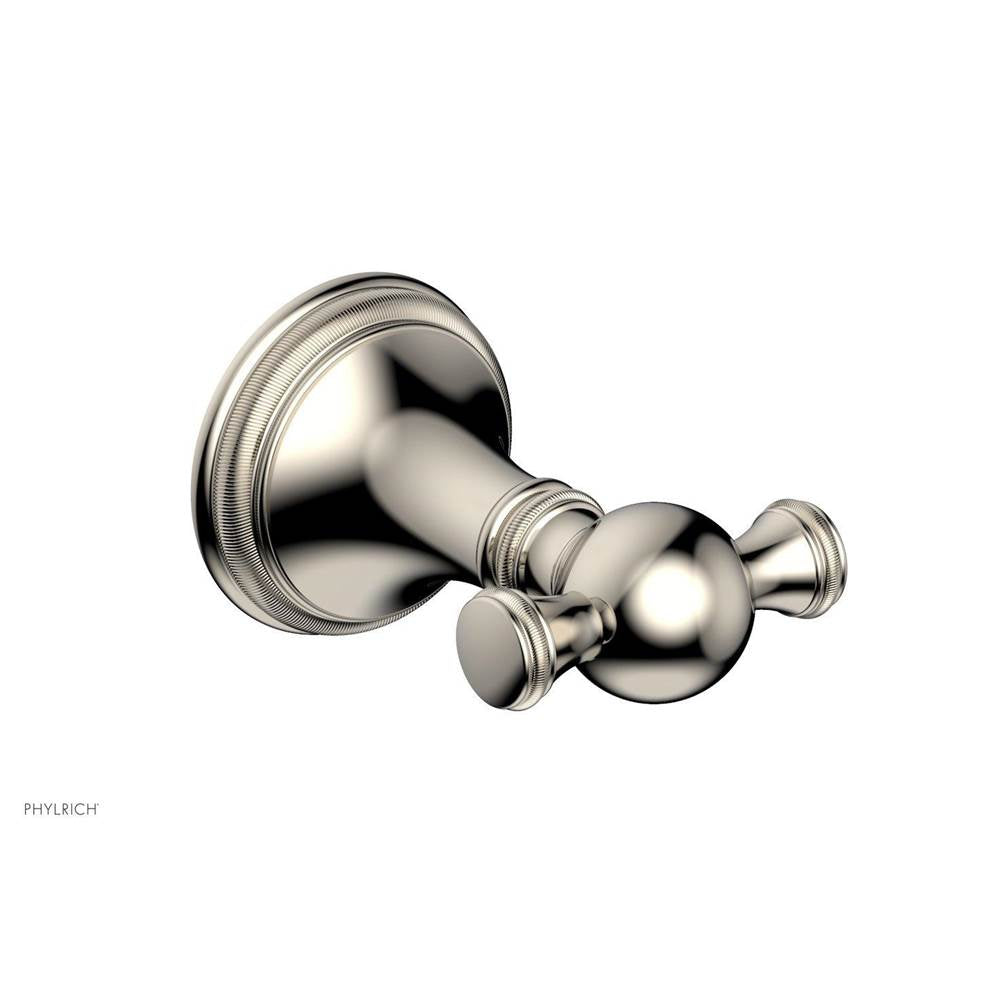 Phylrich - COINED Robe Double Hook 208-77 - Matte Black