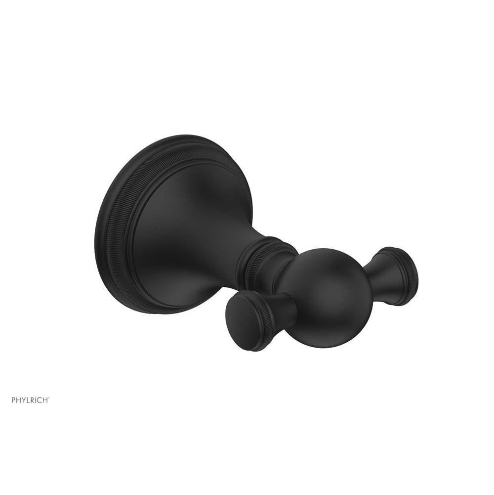 Phylrich - COINED Robe Double Hook 208-77 - Satin Nickel