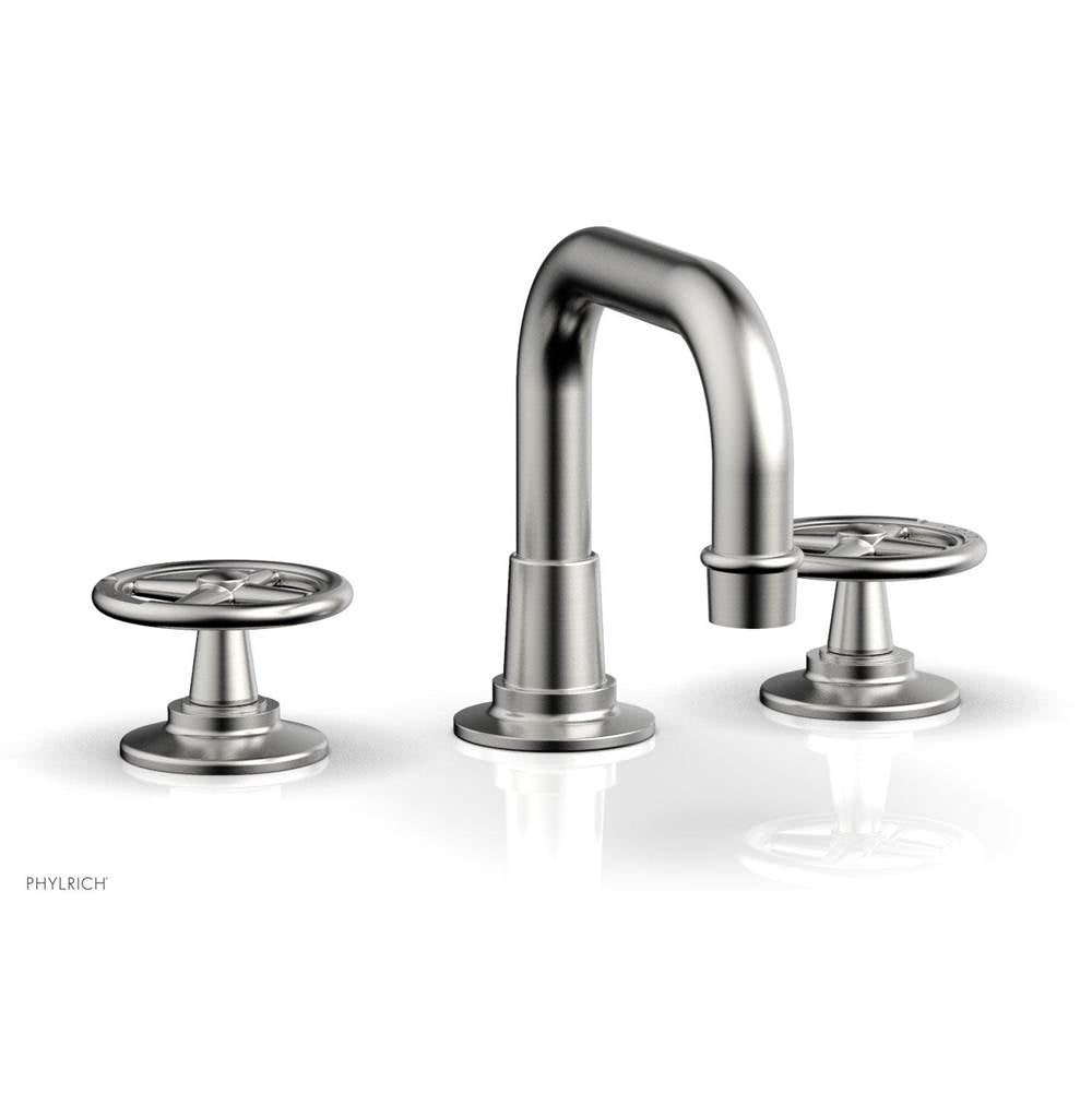 Phylrich - Ws Faucet Works, Low Spt, Cross Handles - Satin chrome