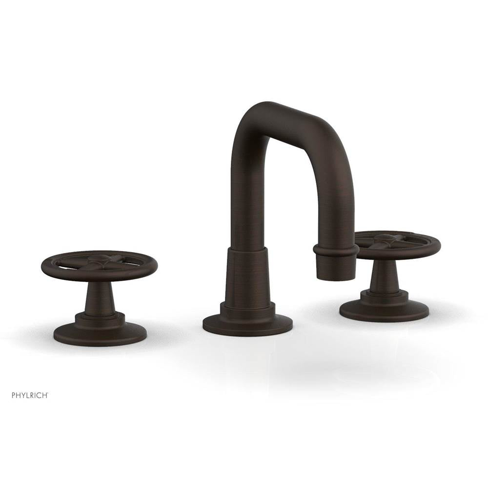 Phylrich - Ws Faucet Works, Low Spt, Cross Handles - Antique Bronze