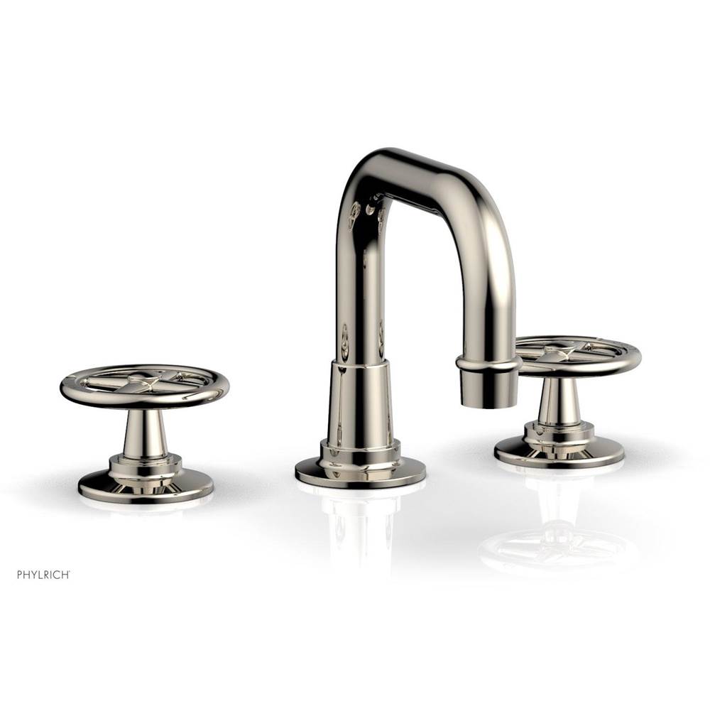 Phylrich - Ws Faucet Works, Low Spt, Cross Handles - Polished Nickel