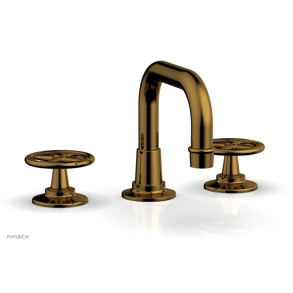 Phylrich - Ws Faucet Works, Low Spt, Cross Handles - French Brass