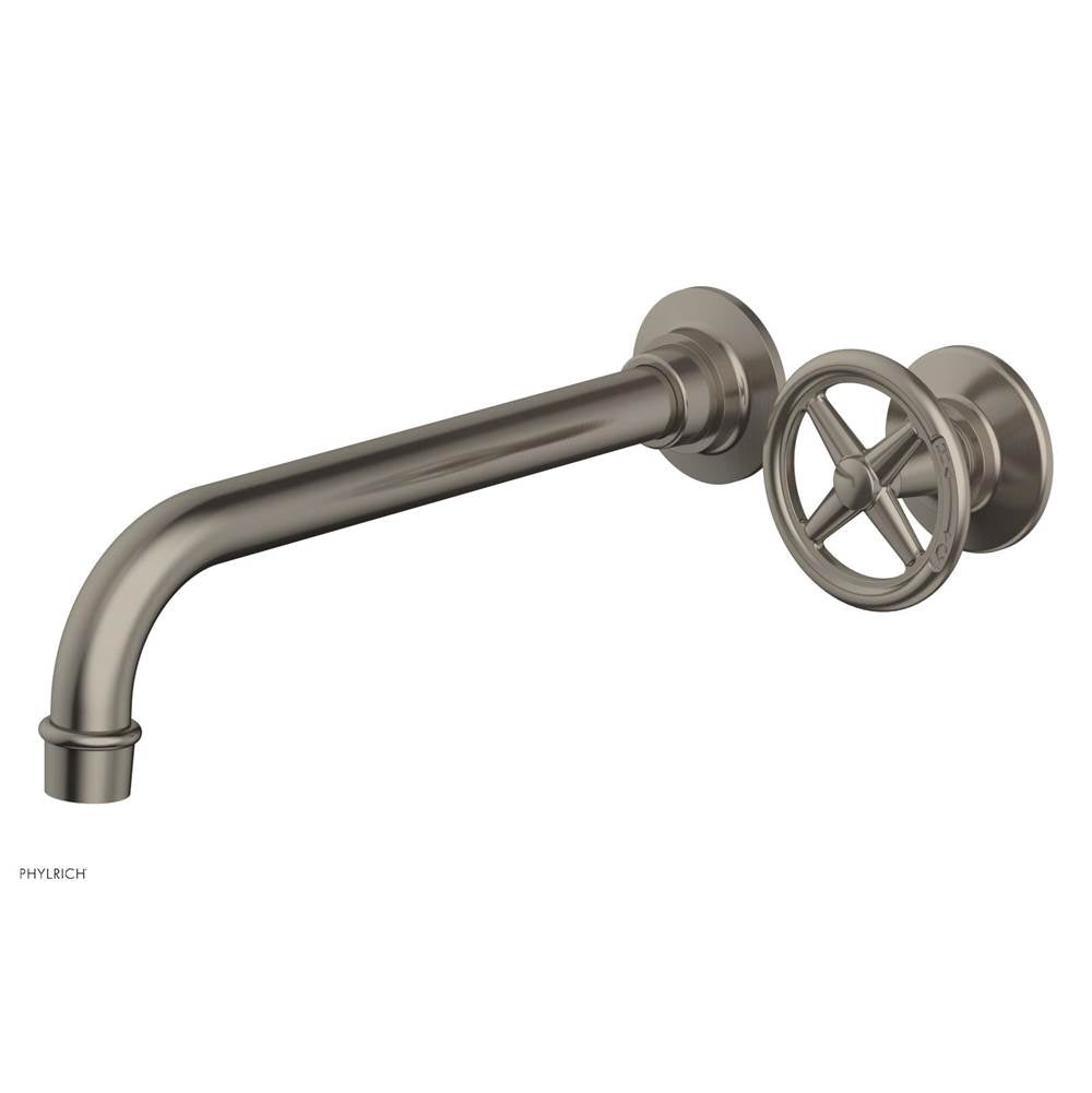 Phylrich - Single Hdl W/L W 10'' Spt Works Cross - Pewter