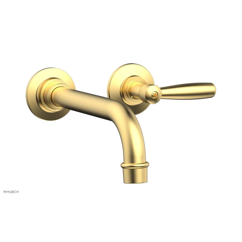 Phylrich - Wall Lav Single Works, Lever  Handle - Burnished Gold