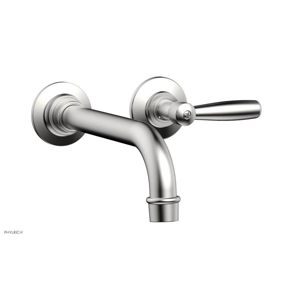 Phylrich - Wall Lav Single Works, Lever  Handle - Satin chrome