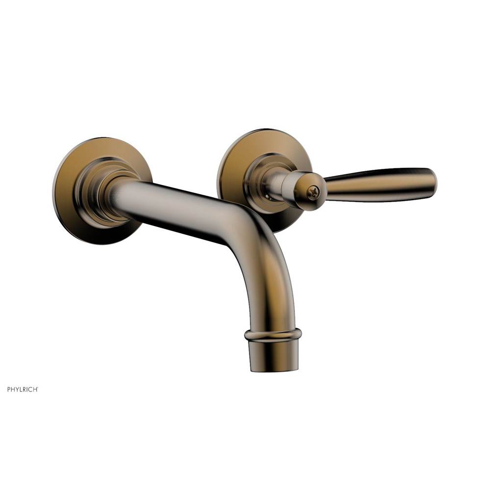 Phylrich - Wall Lav Single Works, Lever  Handle - Antique Brass