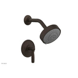 Phylrich - Pb Shwr Kit Works, Lever Handle - Antique Bronze
