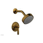 Phylrich - Pb Shwr Kit Works, Lever Handle - French Brass