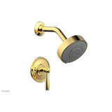 Phylrich - Pb Shwr Kit Works, Lever Handle - Polished Gold