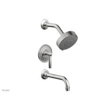 Phylrich - Pb Tub & Shwr Kit Works, Lever Handle - Satin chrome