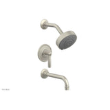 Phylrich - Pb Tub & Shwr Kit Works, Lever Handle - Burnished Nickel