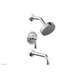 Phylrich - Pb Tub & Shwr Kit Works, Lever Handle - Polished Chrome