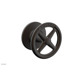 Phylrich - Volume Control Trim Works, Cross Handle Engraved - Old Rubbed Bronze