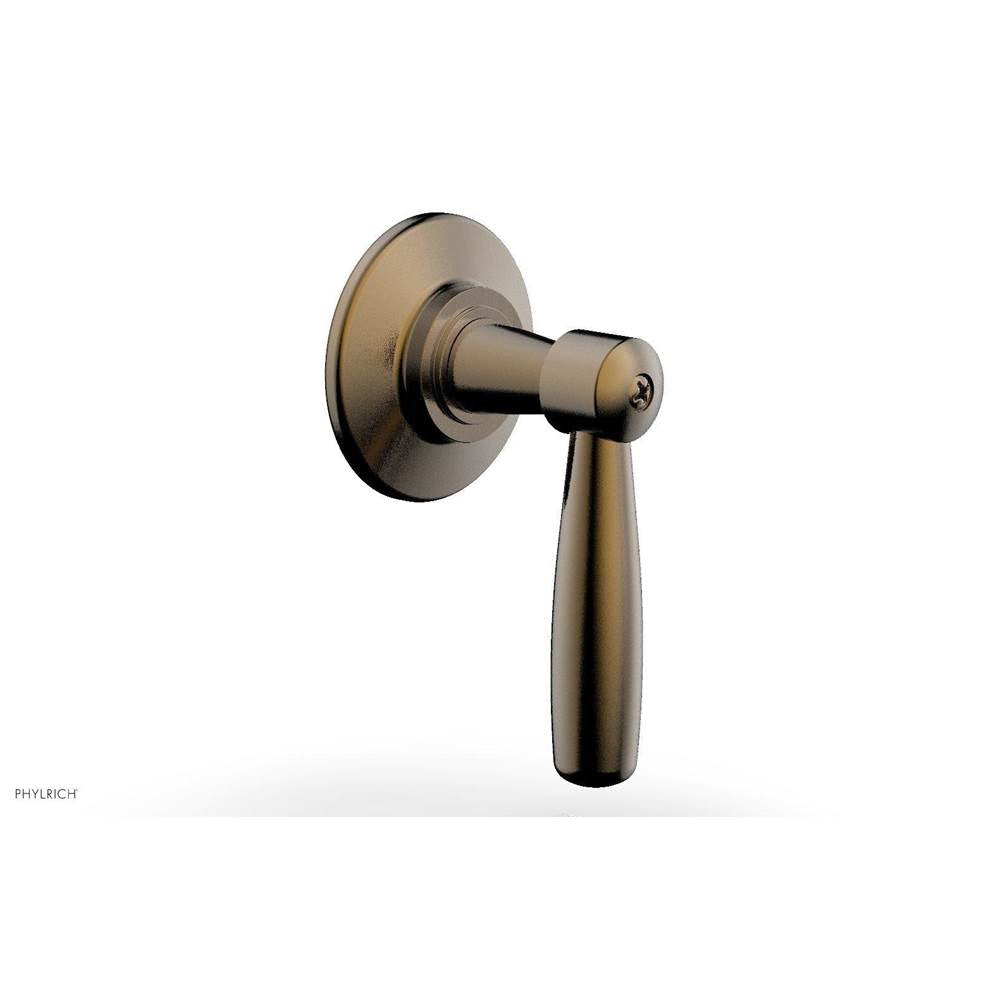 Phylrich - Volume Control Trim Works, Lever Handle - Antique Brass