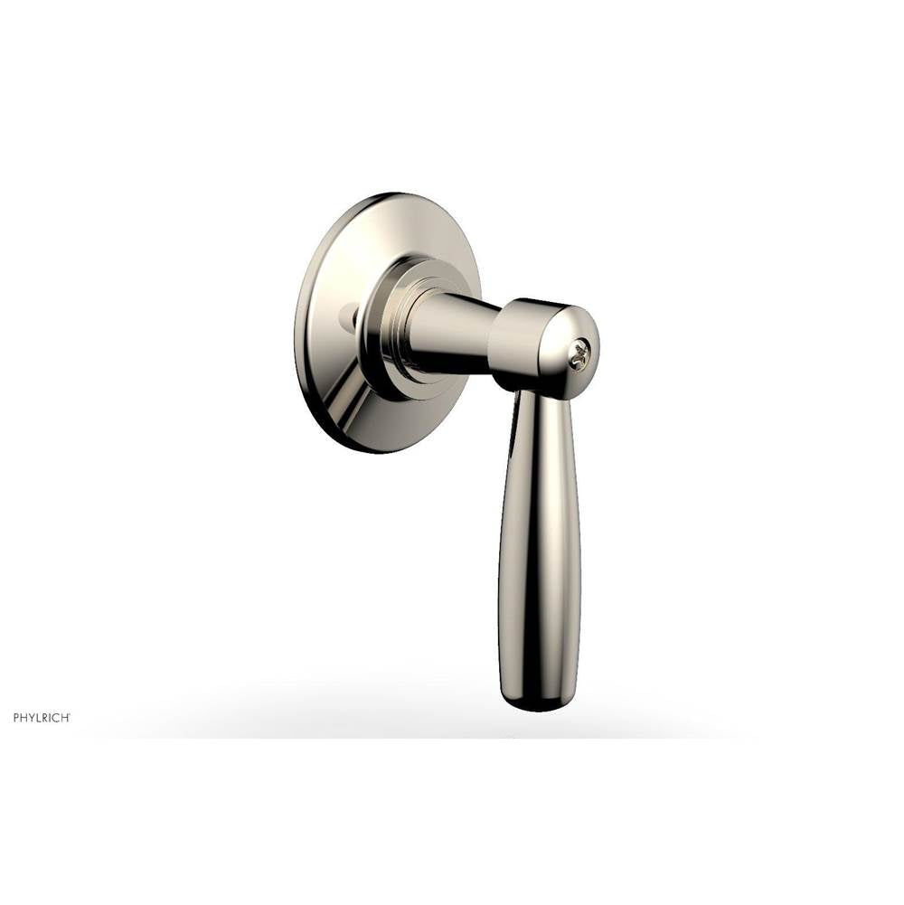 Phylrich - Volume Control Trim Works, Lever Handle - Polished Nickel