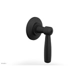 Phylrich - Volume Control Trim Works, Lever Handle - Matte Black