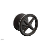 Phylrich - Diver Trim Works, Cross Handle Engraved - Old Rubbed Bronze
