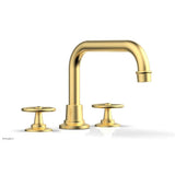 Phylrich - Deck Tub Set Works, Cross Handle - Burnished Gold