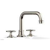 Phylrich - Deck Tub Set Works, Cross Handle - Polished Nickel