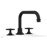 Phylrich - Deck Tub Set Works, Cross Handle - Matte Black