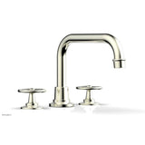 Phylrich - Deck Tub Set Works, Cross Handle - Satin Nickel
