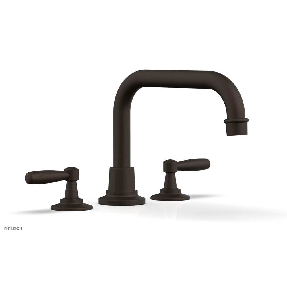 Phylrich - Deck Tub Set Works, Lever Handle - Antique Brass