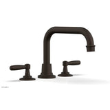 Phylrich - Deck Tub Set Works, Lever Handle - Antique Brass
