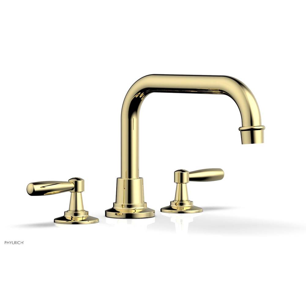 Phylrich - Deck Tub Set Works, Lever Handle - Satin Nickel