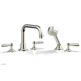 Phylrich - Deck Tub Set Works W/ Hs, Lever Handle - Matte Black