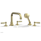 Phylrich - Deck Tub Set Works W/ Hs, Lever Handle - Satin Nickel