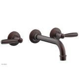 Phylrich - Wall Tub Set Works, Lever Handle - Weathered Copper