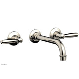 Phylrich - Wall Tub Set Works, Lever Handle - Polished Nickel