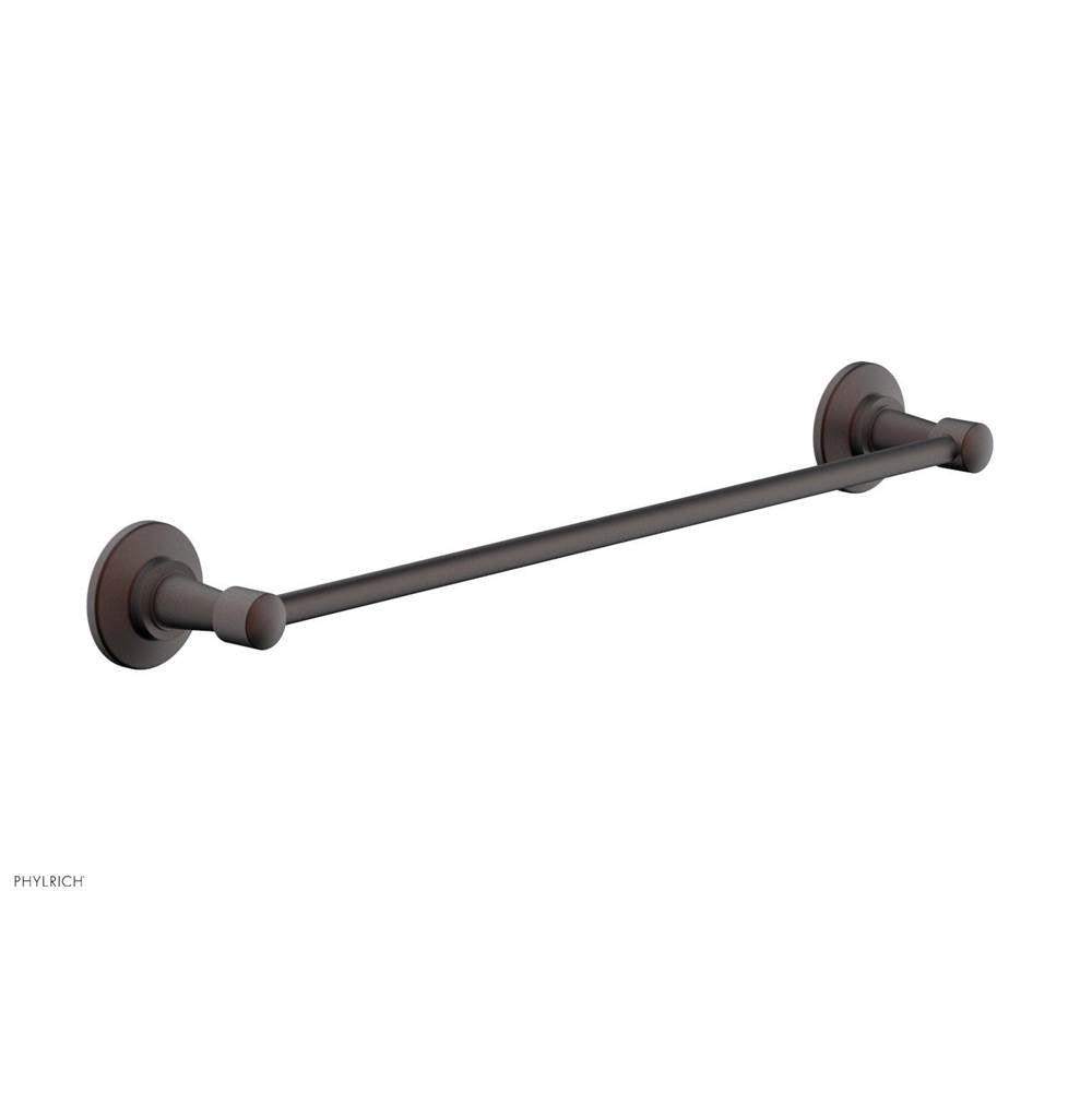 Phylrich - 18'' Works Towel Bar - Weathered Copper