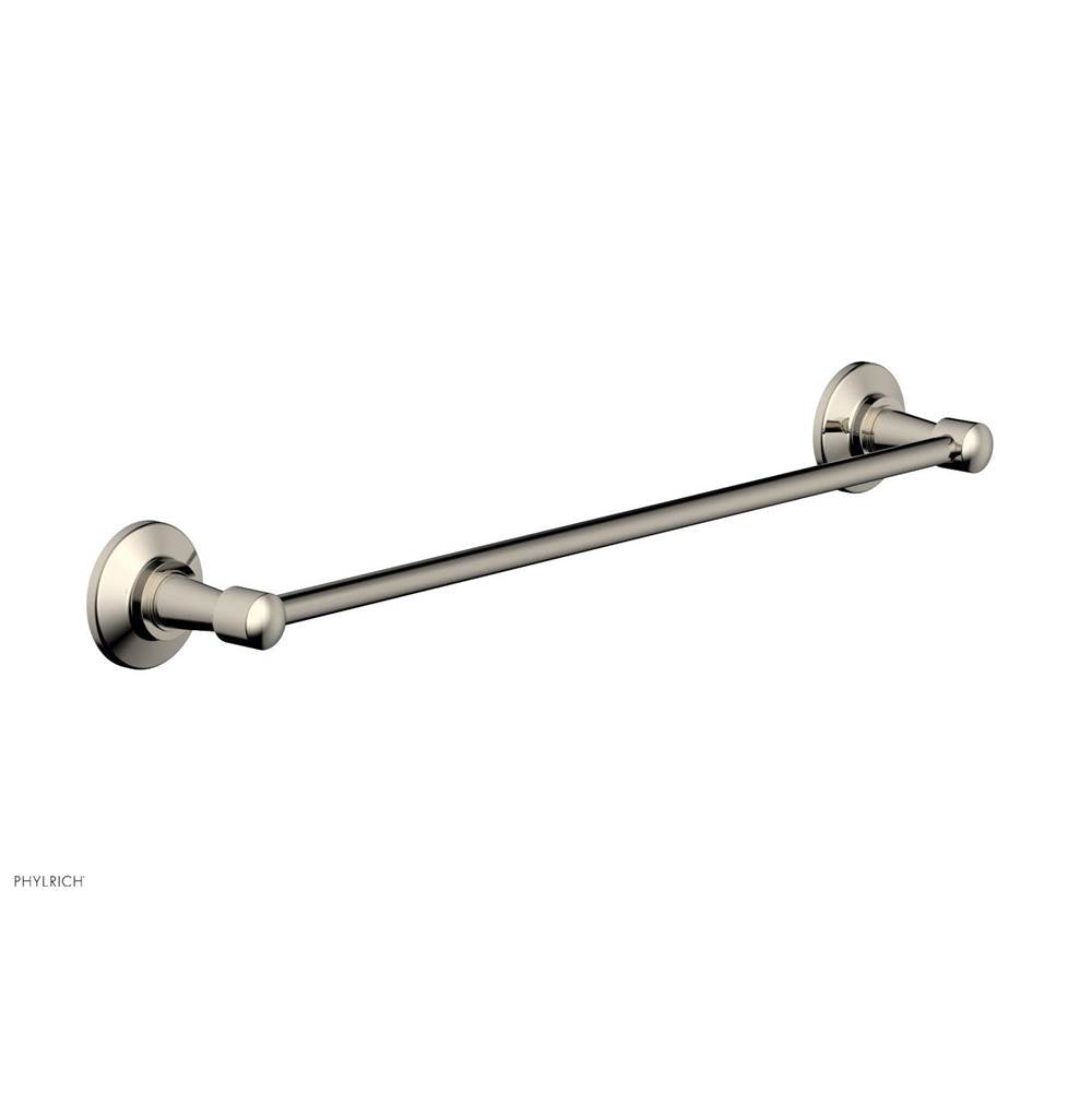 Phylrich - 18'' Works Towel Bar - Polished Nickel