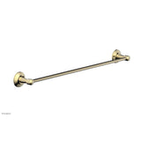 Phylrich - 24'' Works Towel Bar - Polished Brass Uncoated