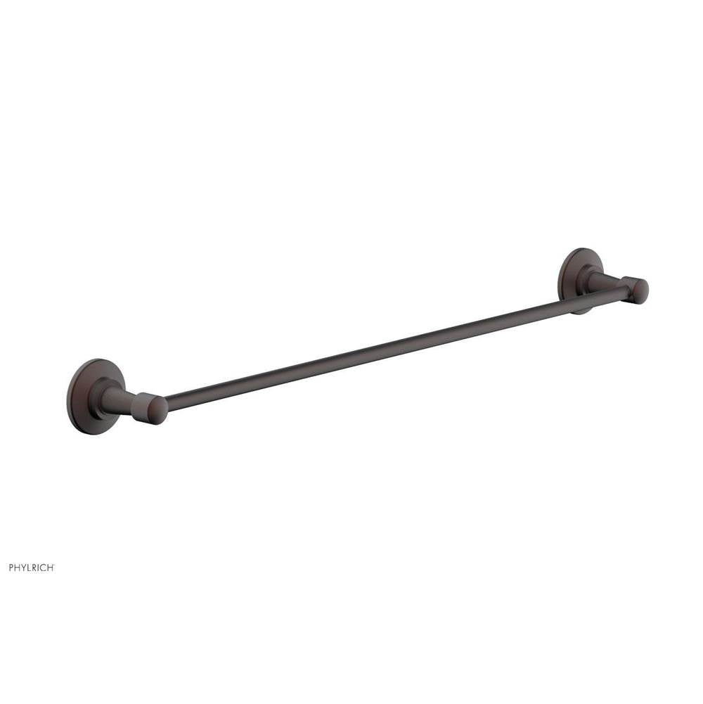 Phylrich - 24'' Works Towel Bar - Weathered Copper