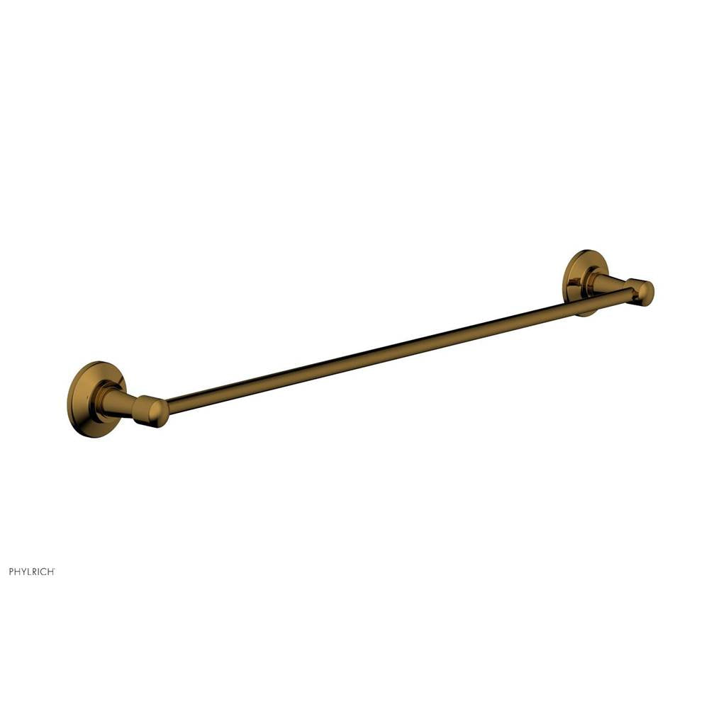 Phylrich - 24'' Works Towel Bar - French Brass