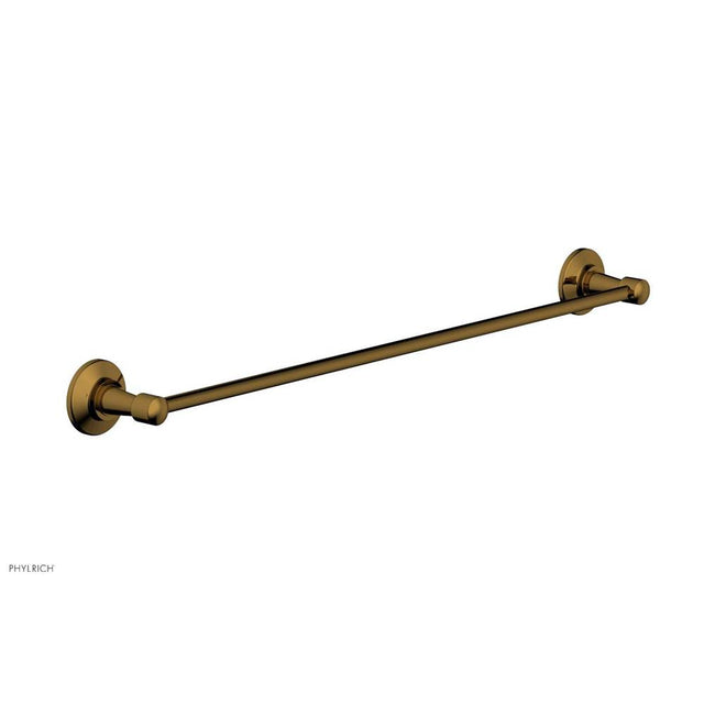 Phylrich - 24'' Works Towel Bar - French Brass