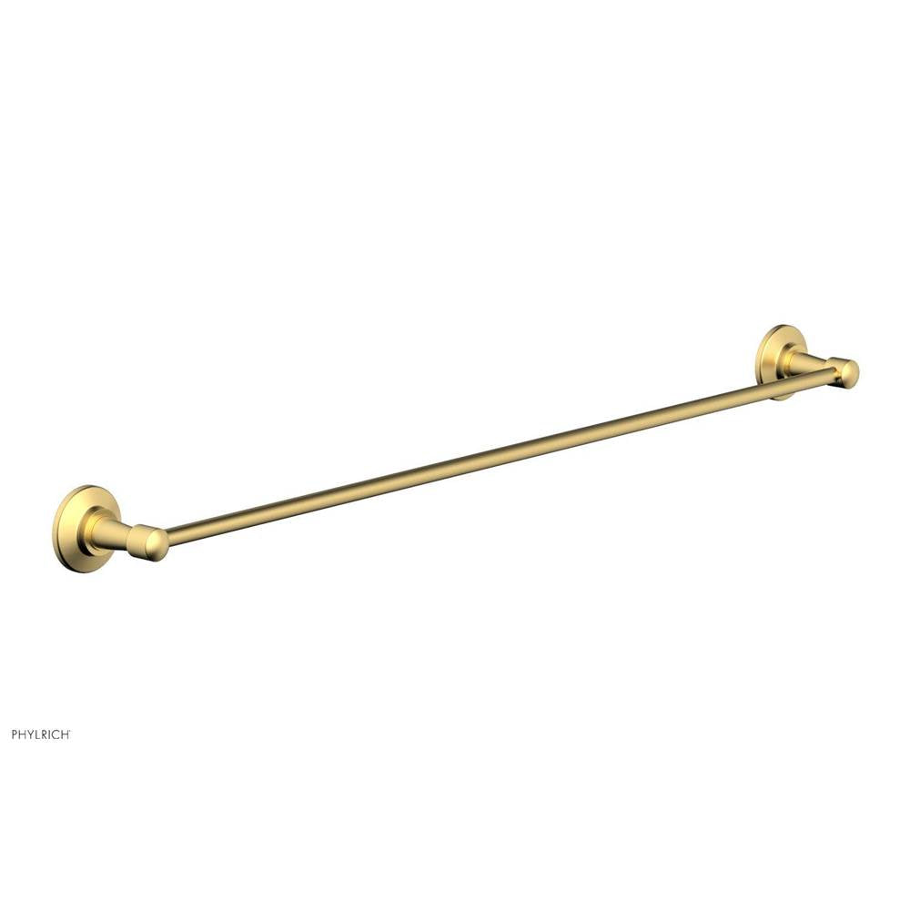 Phylrich - 30'' Works Towel Bar - Burnished Gold